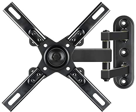 JEQGDLUI Support de Montage en Porte-à-Faux réglable de 15KG Support de Support Mural de télévision Rotatif for téléviseur à écran Plat LCD LED de 15 à 40 Pouces