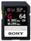 Sony SF-G64 SDXC Class 10 UHS-II U3 Speicherkarte