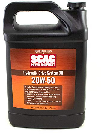 SCAG Genuine OEM 20W-50 Hydro System Hydraulic Oil - 1 Gallon 486254