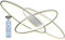 J.SUNUN LED Deckenleuchte 68W 5500LM Dimmbar Wohnzimmerlampe Esszimmerlampe wohnzimmer Decke lampe Deckenlampe Modern Oval novel Design Esstischlampen Schlafzimmerlampe 95CM Weiß