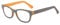 Edison & King Lesebrille „Endless“ - Moderne Kunststoffbrille aus Acetat - Gläser gespiegelt und gehärtet - Blaulichtfilter (grau-orange, +1,75 dpt)