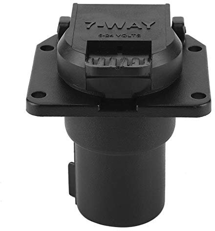 Steckdose, US 6-24V Tragbarer 7-poliger Steckdosenanschluss Zubehör für Wohnmobil-Anhänger