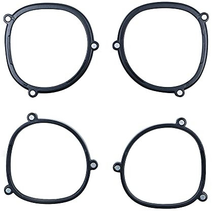 Tiardey VR Lens Protectors Scratch Pad for Oculus Quest 2 VR Headset, Include VR Myopia Glasses frame