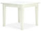 Woodkings® Esstisch Catana 90x90 Holz antik Creme weiß, Küchentisch erweiterbar, Vintage, rustikal im Landhaus Stil, Kleiner Holztisch, Esszimmer Wohnmöbel Pinie-MDF-Mix