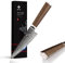 FUJUNI Damast Kochmesser Handgeschmiedet Kiritsuke Profi Kochmesser Mit Extrem Scharf 15cm Klinge Aus 67 Lagen Vg-10 Damaststahl Küchenmesser, Holzgriff, Geschenkbox
