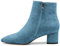 Castamere Donna Chunky Blocco Basso Gattini Tacco Heel Chiusa a Punta Stivaletti Slip-on Cerniera Ufficio Classico Dress Stivali Blu 38 EU