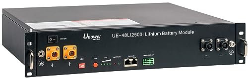 Batería Litio 2.4kWh U-Power 6000 ciclos + de 10 Años de Vida.
