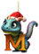 26 Buchstaben Drachen Weihnachtsanhänger, Weihnachten Anhänger Weihnachts Dekoration Hängender Schmuck Weihnachtsschmuck oder Geschenk Anhänger Spaß Weihnachtsanhänger Deko für (M, One Size)