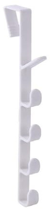Navna Over The Door Hooks Plastic Door Hanger Hook For Hanging Towels Clothes Bag Coat Bathroom Kitchen Cabinet Organization Behind The Door