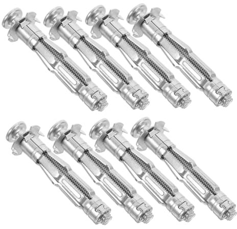 GARVALON 25stücke Hohlschrauben Trockenbau-wandanker Verzinkt Stahl Für Einfache Montage An Wänden Und Oberflächen