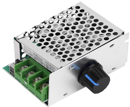 Aideepen Régulateur de Vitesse du Moteur 12 V, PWM DC 7-80 V 30 A CC 12 V 24 V 36 V 48 V 60 V 70 V Variateur de Vitesse pour Moteur en Continu avec Bouton Rotatif