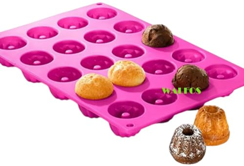 20-Cavity Germany Mini Fancy Bundt Savarin Cake Pan Silicone Mold Pudding Chocolate Bakeware Chiffon Mould