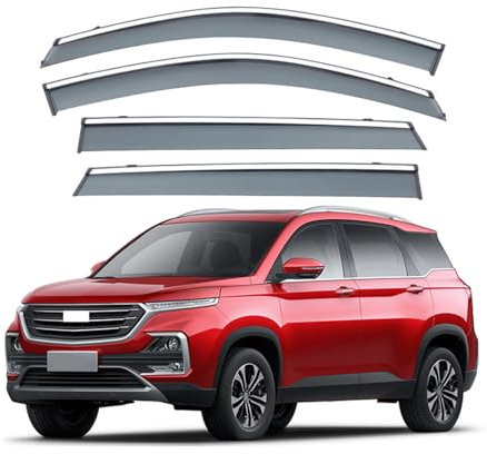 WUAISHBP Seitenfensterabweiser für Chevrolet Captiva 2019+,Luftabweiser Seitenscheiben Regenschutz Regenabweise