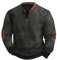 Workout Zip Hoodie für Herren Herren Herbst und Winter Plaid Langarm Sweatshirt Herren Sweatshirt Tops Outdoor Sweatshirt Shirt, grau, XL