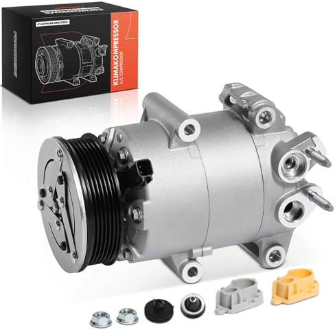 Frankberg Compressore per aria condizionata con frizione 1764088 | Compatibile con: Focus III, Focus III Box/Hatchback, Torneo Focus III, Fiesta VI Van, Fiesta VI CB1 CCN, Focus III Berlina