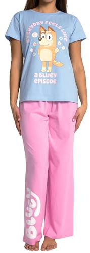 BlueY Pigiama | Pigiama Donna | Pigiami Cotone | Pigiami da Donna | Rosa XXL