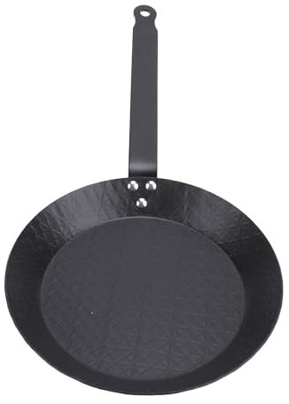 Fdit Acier en Acier au Carbone en Fumée étrier pour la Cuisson Extérieure à L'intérieur (24cm)