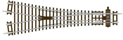 Hornby - TT 120 TT8043 Y Point, Black