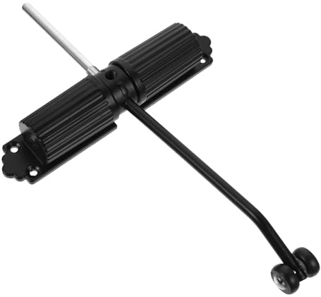 Holibanna Ferme-porte Automatique à Ressort Aluminium pour Portes Intérieures et Extérieures Installation Facile à Gauche et Droite Dispositif de Fermeture Pratique pour Maison et Portail