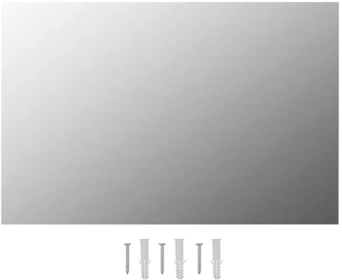 Tomostar Badezimmerspiegel, Wandspiegel, Duschspiegel, 60 x 40 cm, rechteckig, Glas