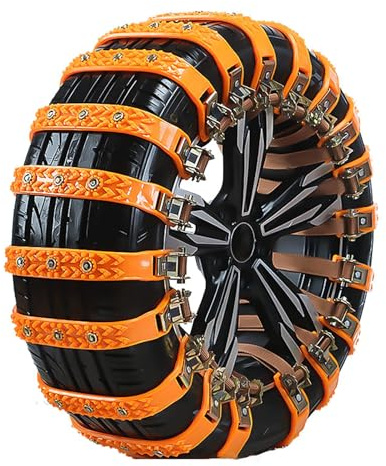 EOYLBFWH Auto Schneeketten, für Ioniq 5 2021-2023 Auto Reifen, Installation Einfach Robust Langlebig Schneeketten Universal Anti-Rutsch Reifenketten,A-6 Pcs