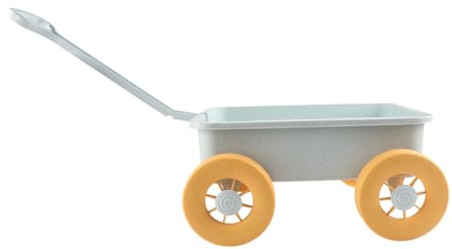 Beaupretty Klappbarer Sandspielzeug Handwagen aus Robustem Kunststoff Buntes Outdoor Spielset für Sandwagen mit Schiebefunktion für Strand und Sandkasten