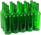 Bouteille de vin 750 ml sans/avec bouchon Bouteille en verre Bouteille vide pour vin, liqueur, 3 couleurs, vert, 8 Stk. ohne Korken