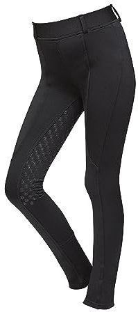 Dublin Performance Cool-It Gel Riding Tights, Black, Childs 6/22