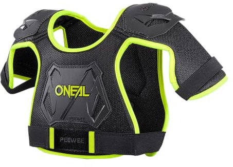 O'Neal Peewee Chest Guard Kinder Brust/Schulterprotektor schwarz/gelb Oneal: Größe: XS/SM
