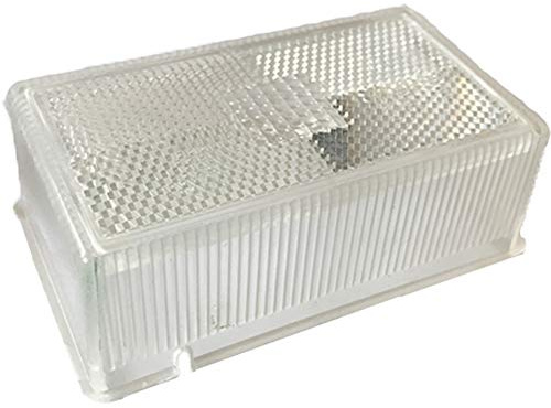 Trailer White Front Marker Light Lens Rubbolite 3988 to suit Ifor Williams