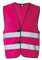 KORNTEX Warnweste mit Klettverschluss Dortmund - Sicherheitsweste Pannenweste – EN 17353 zertifiziert, 360° Reflexstreifen, 3XL, magenta, stark reflektierend für beste Sichtbarkeit, Unisex