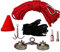 Brute Strength - Magnetfischen set - 800KG - 2 x 90mm - Inklusive 20m Seil - Handschuhe - Enterhaken - Supermagnet - Ösenmagnet -Starke Neodym magnet - Magnet angel