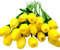 Aisamco 20 Stück Künstliche Tulpen Gefälschte Tulpen Hochzeitssträuße Blumen Gefälschte Tulpen PU Tulpen Blumen für Hauptzimmer Herzstück Hochzeitsdekoration (Gelb)