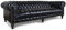 jvmoebel XXL Big Sofa Couch Chesterfield 240cm Polster Sofas 4 Sitzer Leder Textil #272