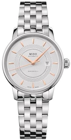 Mido Damenuhr Automatik Baroncelli Signature M037.207.11.031.01