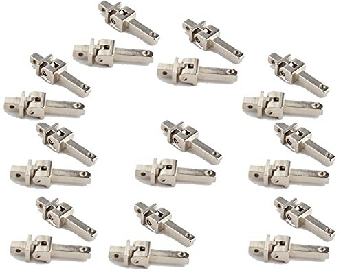 JUSNHGEA 10sets Replacement Eyeglasses Hinge, Great Spring Hinge Sunglasses, Spring Hinge Plastic Eyewear Glasses Parts Replacement Hinge