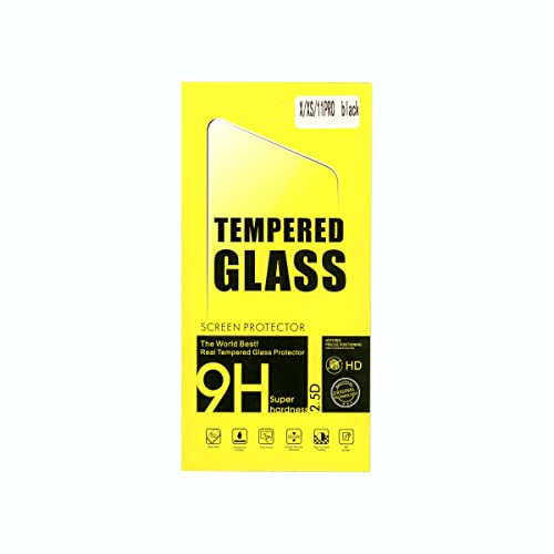 Sintech© Premium Panzer Schutzfolie/Display-Schutzglas 9H, Farbe:Schwarz, kompatibel mit:iPhone XS