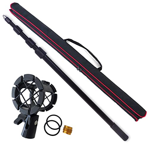 keepdrum BP02 Tonangel 3,8m Boompole + PCMH Mikrofon-Spinne