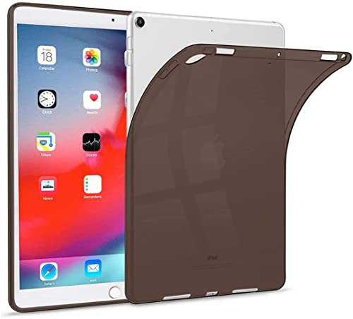 iPad Air 1 2013 9,7 Zoll Hülle, Asgens Schwarz Transparente Dünne Silikon TPU Tablet Computer Hülle für Apple iPad Air Erste Ausgabe 2013, 9,7 Modell A1474/ A1475/ A1476 (Nicht für iPad Air 2/3/4)