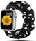 Correa Scrunchie Compatible con Apple Watch Band 49mm 45mm 41mm 44mm 40mm 42mm 38mm Pulsera elástica de nailon para mujer para iwatch Ultra Series 8 7 6 SE 5 4 3 2 1
