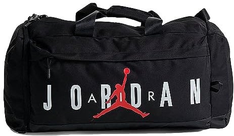 Air Jordan Duffle Reisetasche, Schwarz , M