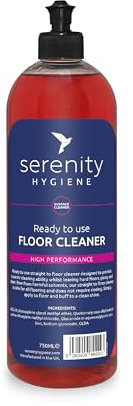Eco-Friendly Floor Cleaning Liquid for Wood Floors – Safe for Flat Mops & Robot Vacuums – Streak-Free Shine, Powerful Dirt Removal & Fresh Scent - 750ml