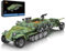 JMBricklayer Ensemble de construction classique de la Seconde Guerre mondiale 61516 – Véhicule blindé militaire demi-piste pour adultes, construction de voiture de collection – Jouet de camion