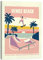 Venice Beach Skate Park, Kalifornien 2024 Leinwandbild von Frank Daske 30 x 40 cm Rosé Natur Wanddeko
