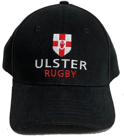 Malham Ulster Rugby-Baseballkappe, Mütze, Schwarz, One size