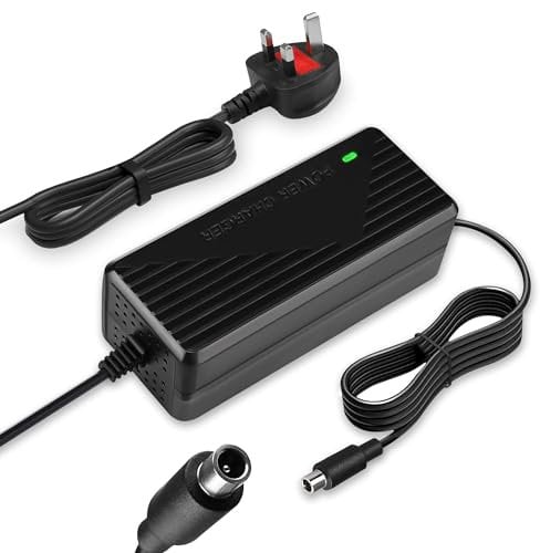 Xahpower 42V 2A Electric Scooter Charger, Power Adapter for Xiaomi M365/ Pro / Pro2 / Essential/ 1S, Segway Ninebot ES1 ES2 ES4 E22E E25E E45E, DC 8mm