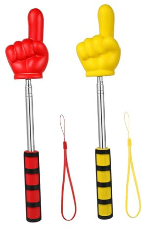 STOBOK -zeigestab-set 2-teilig Handzeiger Mit Ausziehbarem Stab Zum Lesen Und Präsentieren