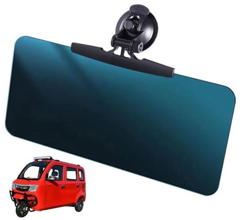 Auto-Sonnenblende, Auto Sonnenblende– Blendfreie Auto-Sonnenblende Mit Saugnapf, HD Auto Windschutzscheiben Sonnenblende, Blend- Und UV-Strahlenschutz