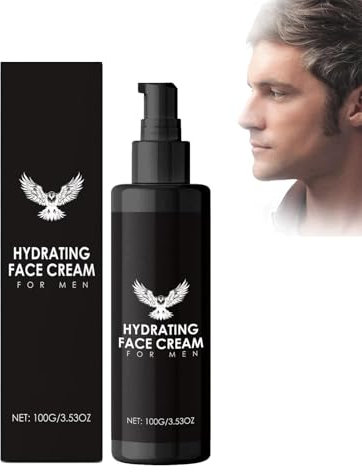 Gesichtscreme Männer Feuchtigkeitscreme Gesicht Als Tages, und Nachtcreme, Gesichtspflege Männer, Anti Aging Gesichtspflege Männer mit Hanföl, Hyaluron, Moisturizer Face - Skin Care for men (1)