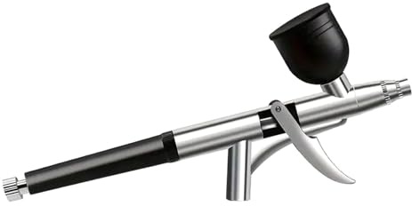 Double Action Airbrush-Airbrush-Gravitations-Feed Farbsprays Kuchen Dekorieren Nägel Kunst Maniküre Modell Tätowierung Auto Lackwerkzeug Einstellbare Düse